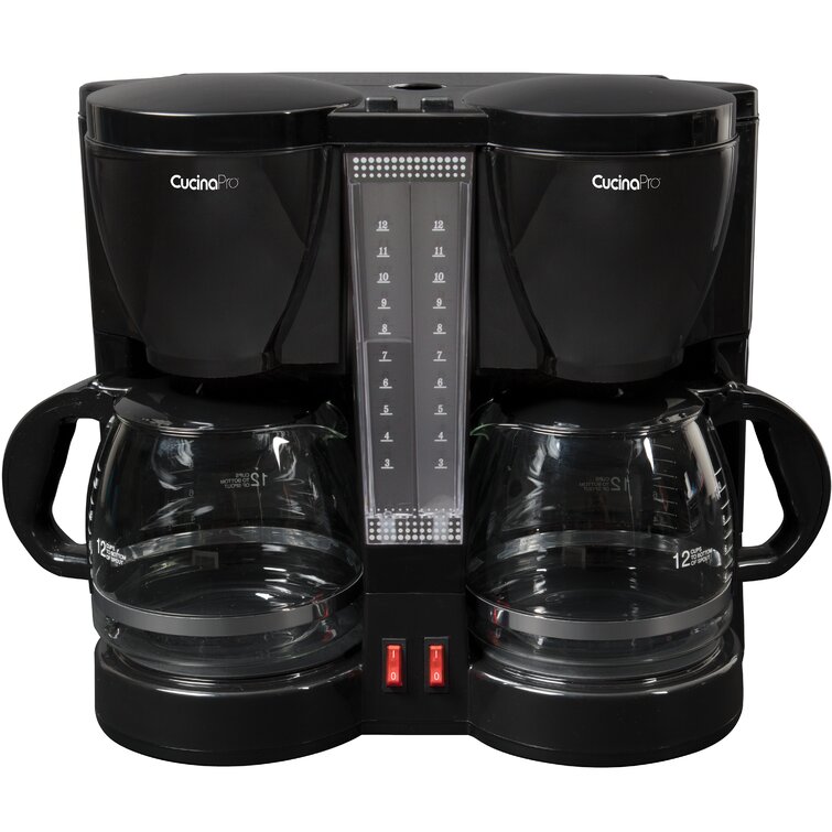 Dual coffee 2025 pot maker